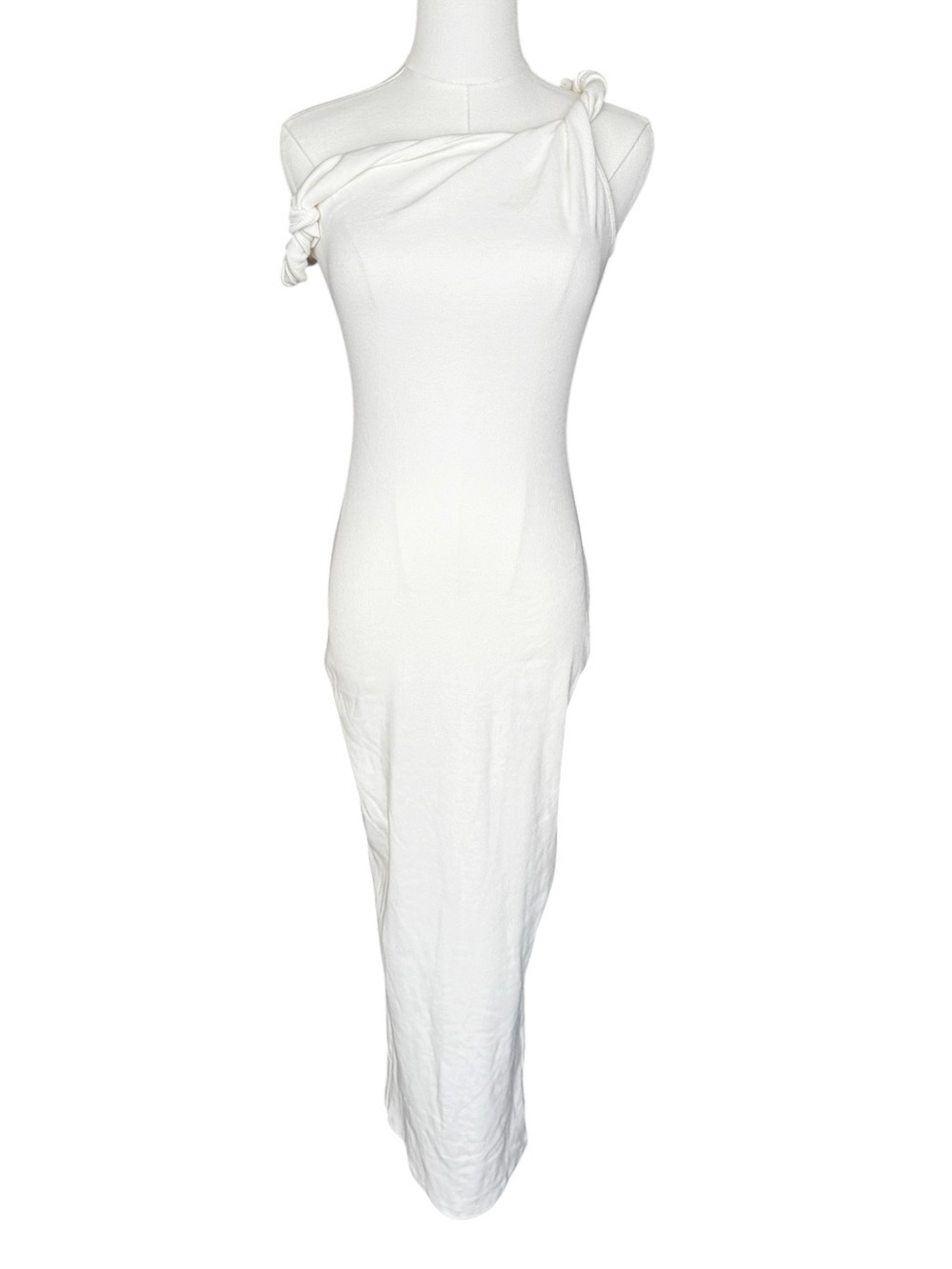 NWT Johansen Long Poppy Dress in White Medium - Picture 5 of 16